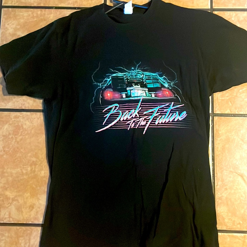 Vintage Back to the Future movie Tee